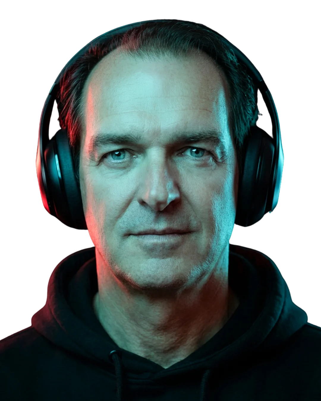 DJ Jürgen beim Auflegen im Pflanzenhaus Überlingen